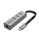 PROMATE Gigahub-C Multi-Port USB-C Hub With Ethernet Adapter - DataBlitz