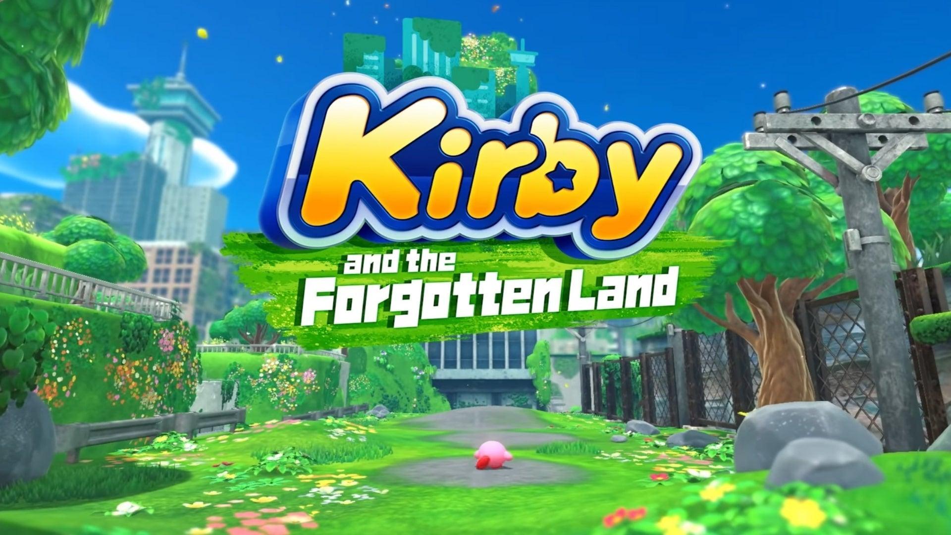 Nintendo Switch Kirby And The Forgotten Land