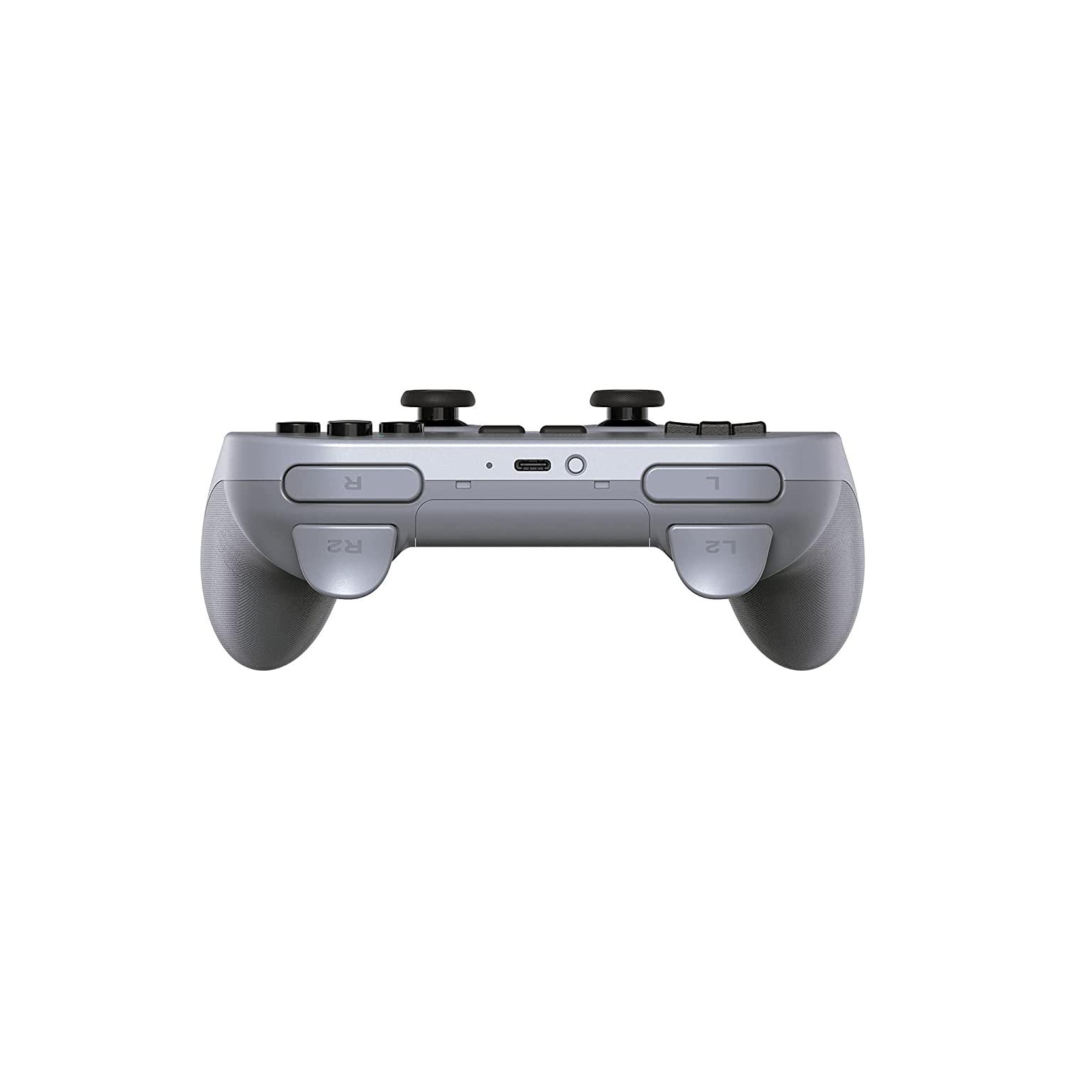 8BITDO PRO 2 BLUETOOTH GAMEPAD (GRAY EDITION) (SWITCH/WINDOWS/ANDROID/MACOS/STEAM) - DataBlitz
