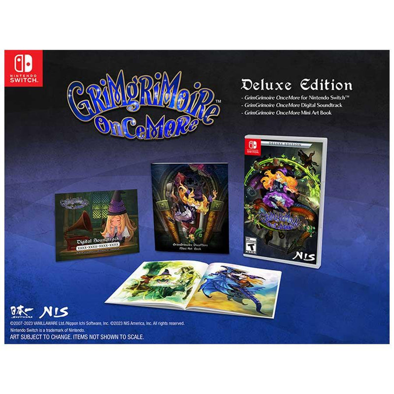 Nintendo Switch Grimgrimoire Oncemore Deluxe Edition | DataBlitz