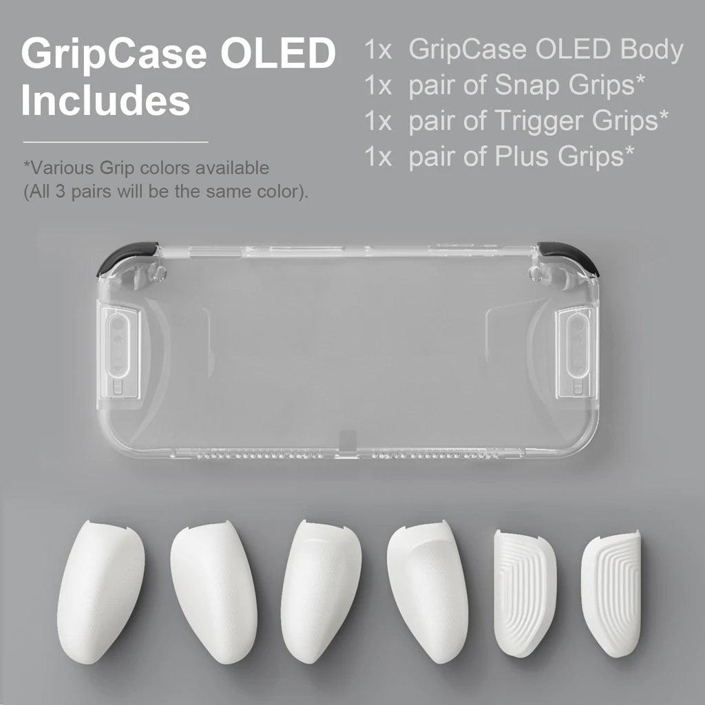 SKULL & CO. NSW GRIPCASE OLED BUNDLE FOR SWITCH OLED MODEL (INCLUDING MAXCARRY CASE) WHITE (NSGCSET2-OLED-WT) - DataBlitz