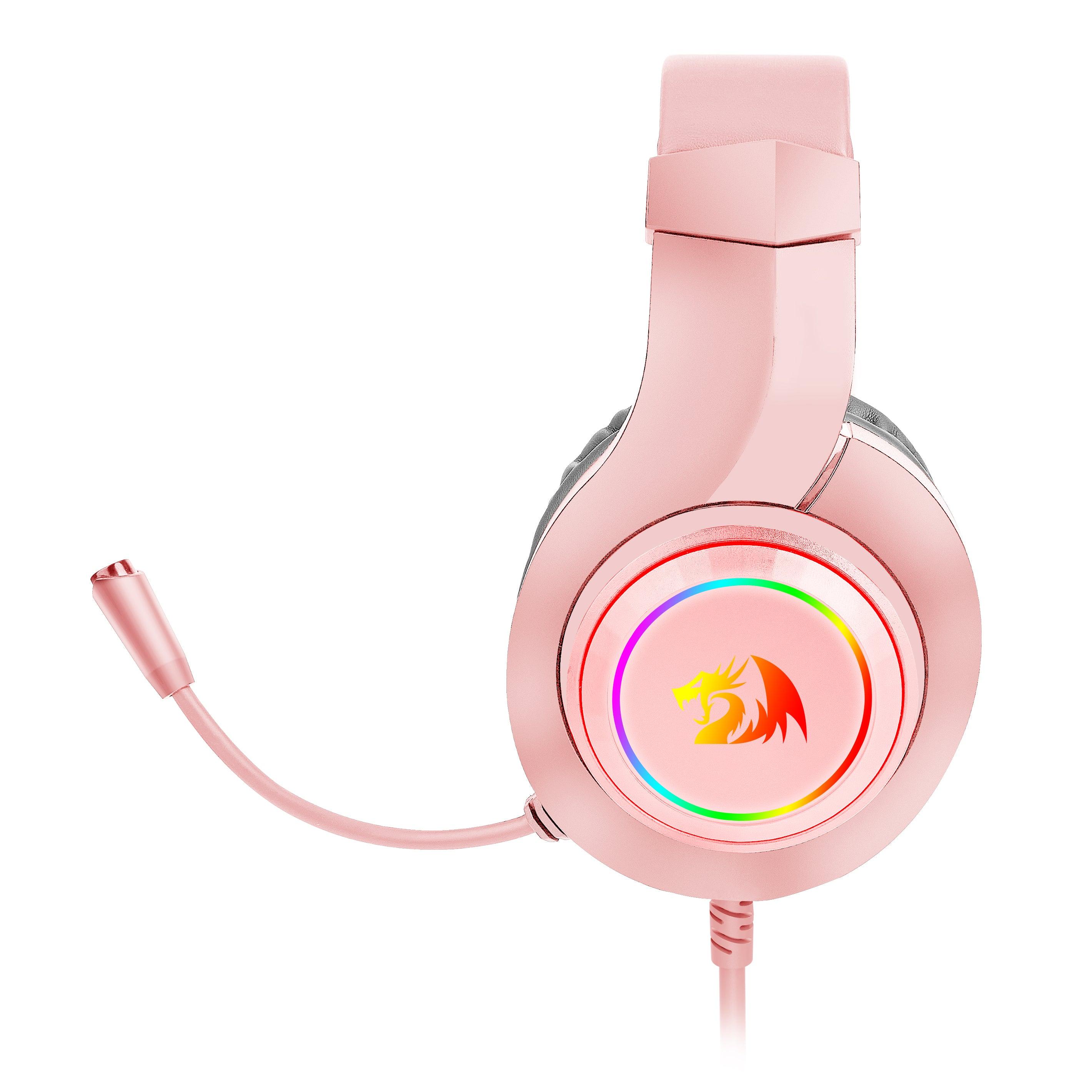 Redragon Hylas Wired Gaming Headset (Pink) (H260-P) - DataBlitz