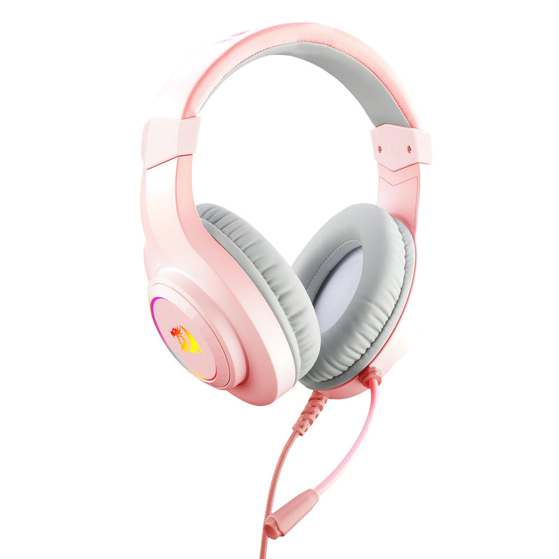  Redragon Hylas Wired Gaming Headset (Pink) (H260-P) - DataBlitz