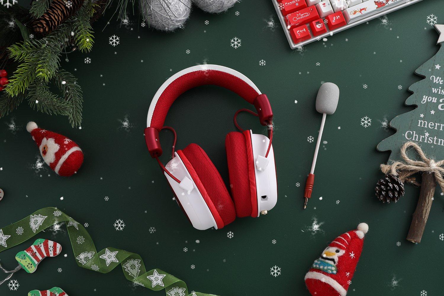 REDRAGON ZEUS2 CHRISTMAS EDITION GAMING HEADSET H510-XMAS - DataBlitz