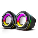 AULA Wind N-107 Gaming RGB 2.0 Desktop Speaker - DataBlitz