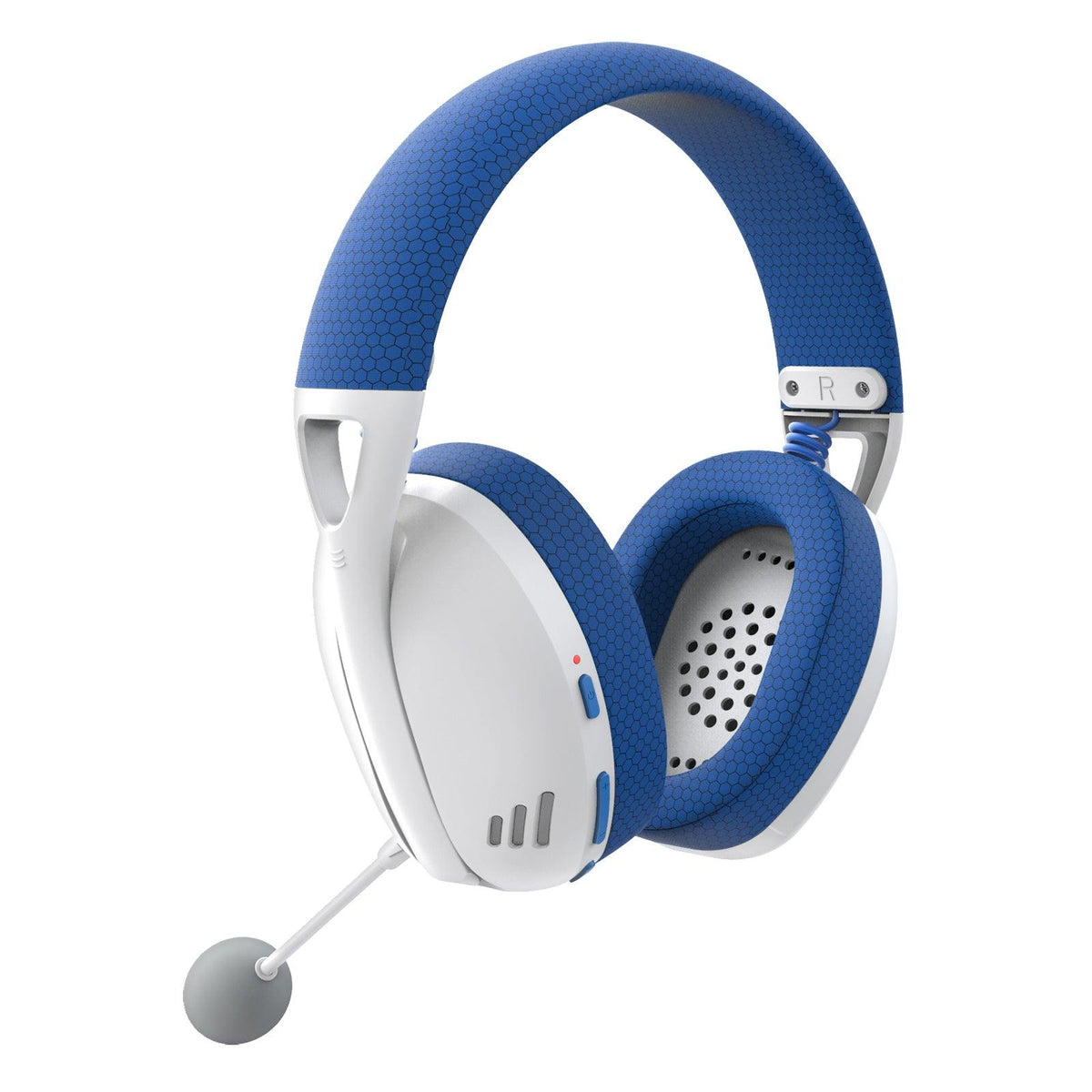 Redragon IRE Pro Ultra-Light Wireless Gaming Headset (White/Blue) (H848B) - DataBlitz