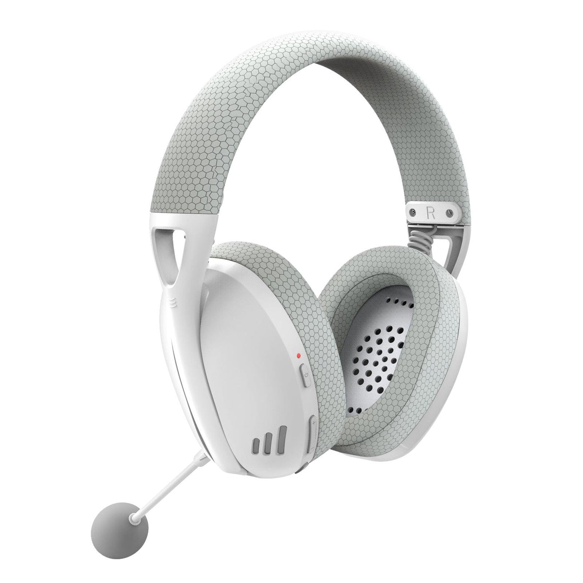 Redragon IRE Pro Ultra-Light Wireless Gaming Headset (White/Gray) (H848G) - DataBlitz