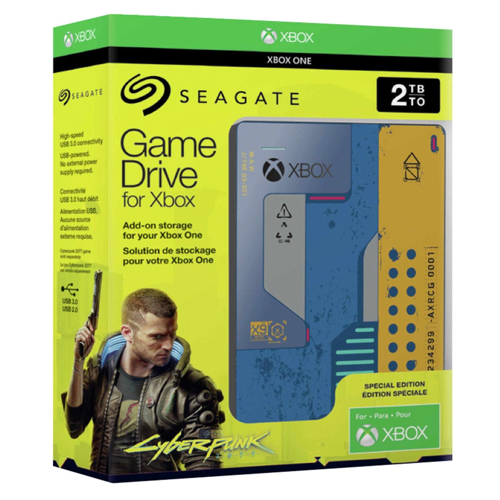 SEAGATE XBOXONE 2TB/TO CYBERPUNK 2077 GAME DRIVE SPECIAL EDITION - DataBlitz