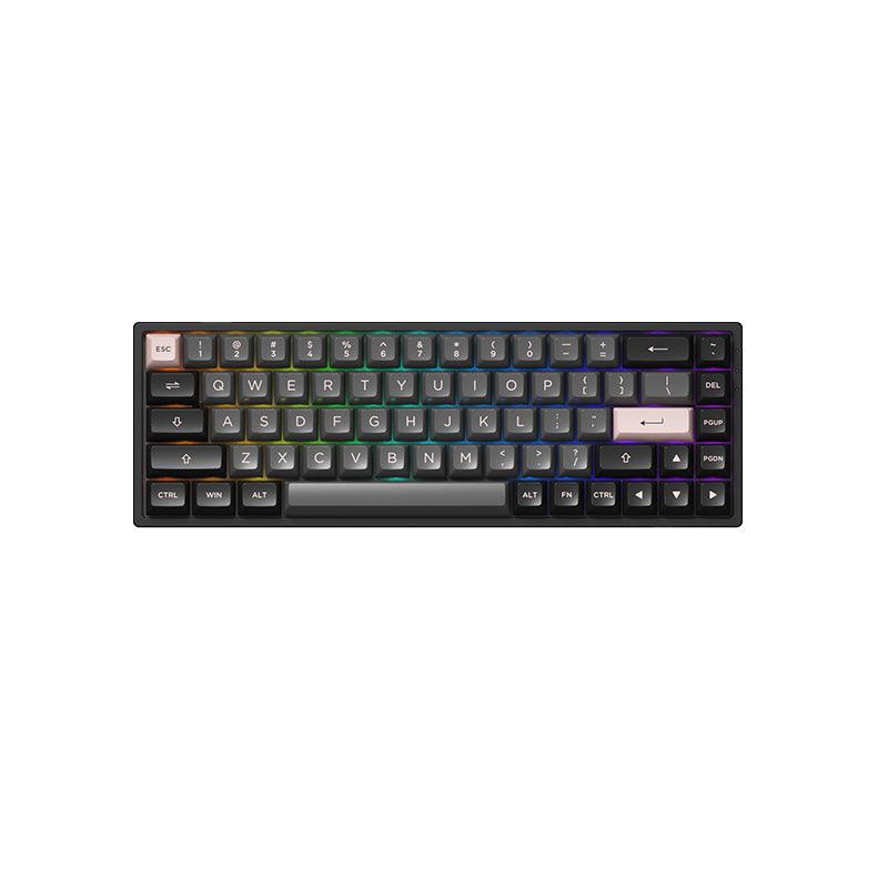 AKKO Black & Pink 3068B Plus Multi-Modes RGB Mechanical Keyboard (AKKO X TCC Princess) - DataBlitz