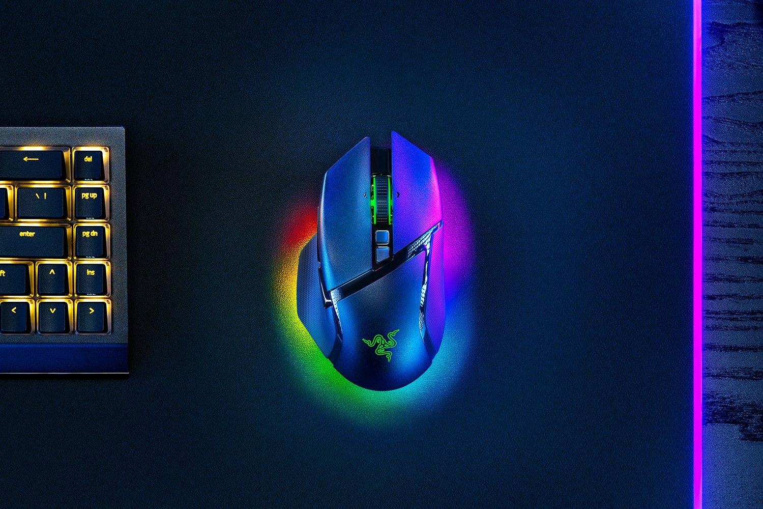 Razer Basilisk V3 Pro Customizable Wireless Ergonomic Gaming Mouse - DataBlitz
