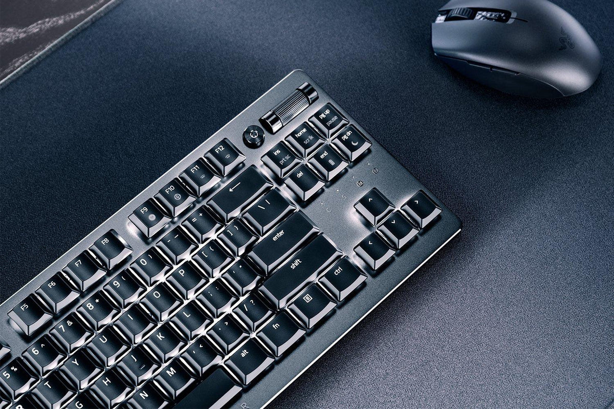 Razer Deathstalker V2 Pro Tenkeyless Wireless Low-Profile RGB Optical Gaming Keyboard (Linear Red Switch) - DataBlitz