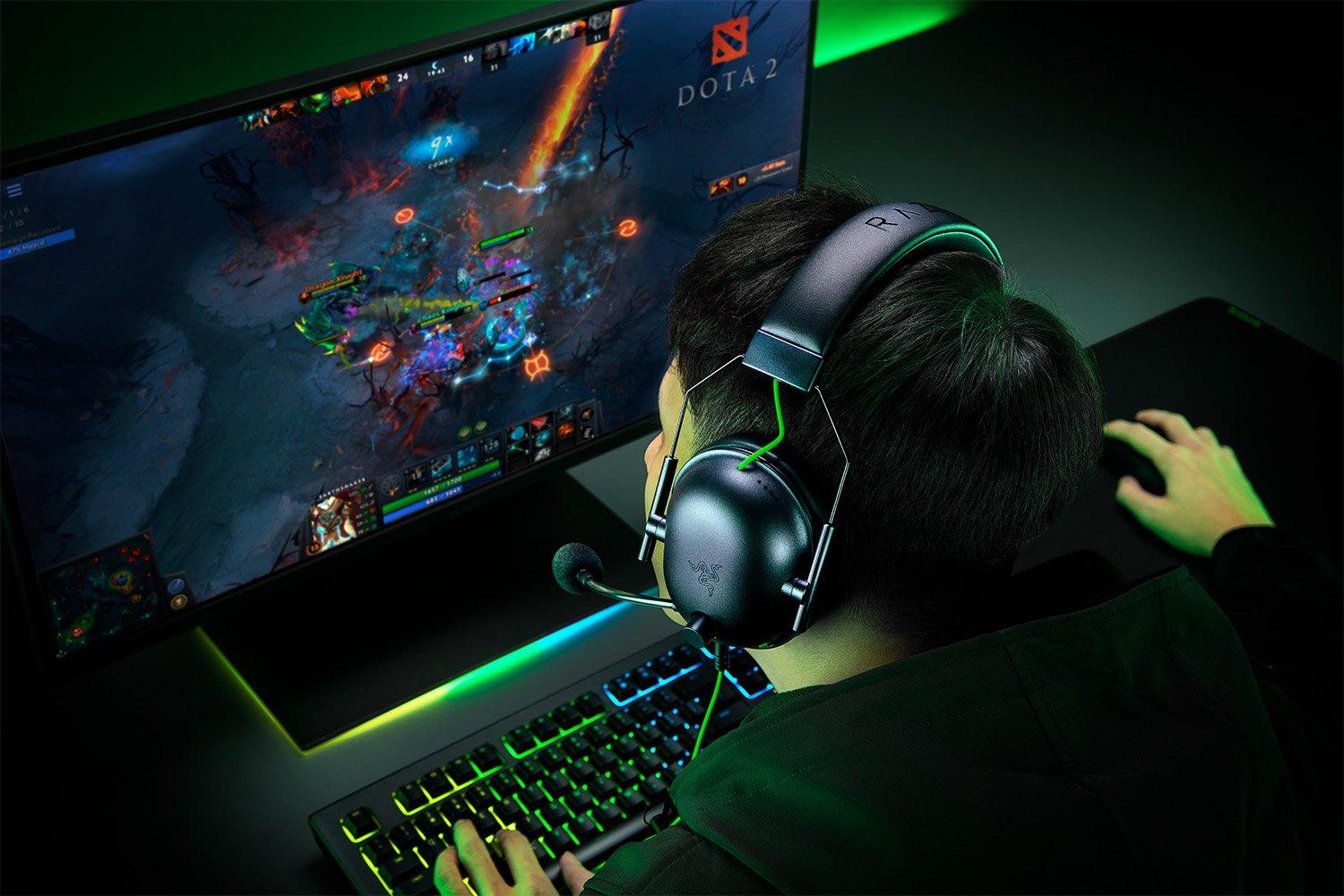 Razer Blackshark V2 X USB Wired Esports Headset With Noise-Cancelling Mic (Black) - DataBlitz