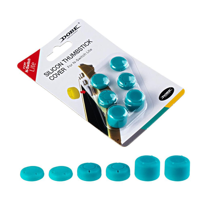 DOBE NSW SILICON THUMBSTICK COVER FOR N-SWITCH LITE (TURQUOISE) (TNS-877C) - DataBlitz