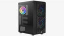 Aerocool Hive-G-BK-V1 ARGB Mid-Tower Case (Black) - DataBlitz