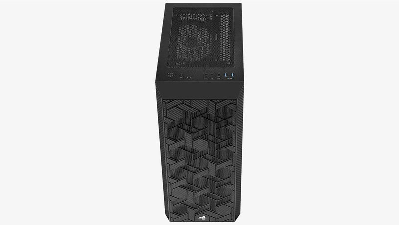 Aerocool Hive-G-BK-V1 ARGB Mid-Tower Case (Black) - DataBlitz