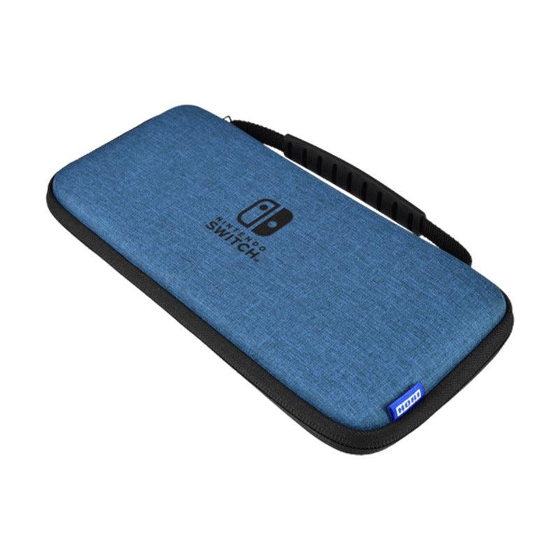 Hori NSW Slim Hard Pouch Plus For Nintendo Switch / Nintendo Switch Oled Model (Blue)  (NSW-811A) - DataBlitz