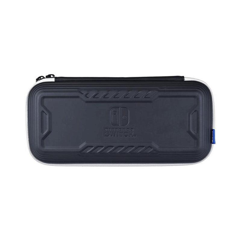 NSW Hori Tough Pouch Plus For Nintendo Switch / Nintendo Switch OLED Model (White X Black) (NSW-813A) - DataBlitz