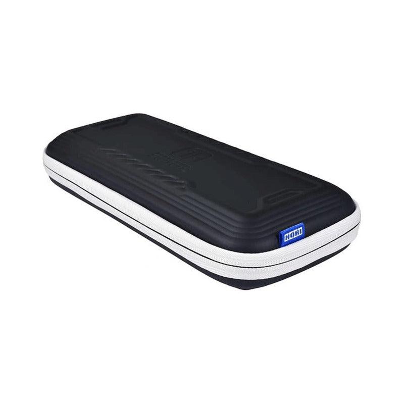 NSW Hori Tough Pouch Plus For Nintendo Switch / Nintendo Switch OLED Model (White X Black) (NSW-813A) - DataBlitz
