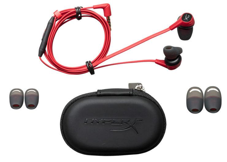 HYPERX CLOUD EARBUDS FOR NINTENDO SWITCH (RED) - DataBlitz