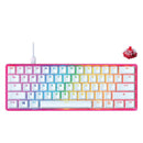 HyperX Alloy Origins 60 RGB Mechanical Gaming Keyboard (Pink) (Red Linear Switch) - DataBlitz