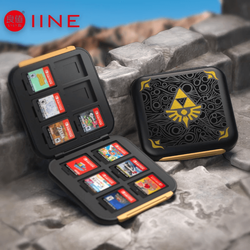 NSW IINE Game Card Case 6+6 Magnetic (Zelda) (L662) - DataBlitz