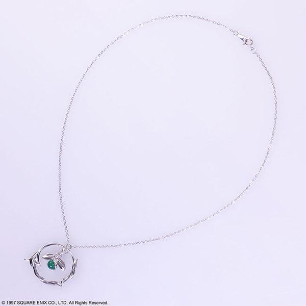 Final Fantasy VII Silver Pendant (Aerith Flower Ver.) - DataBlitz