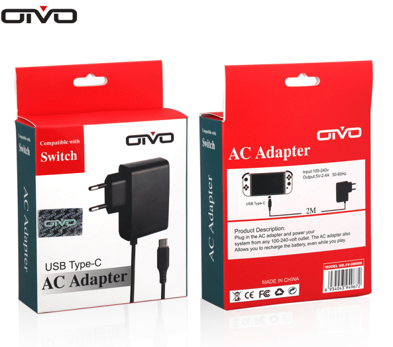 OIVO NSW USB TYPE-C AC ADAPTER (IV-SW008)