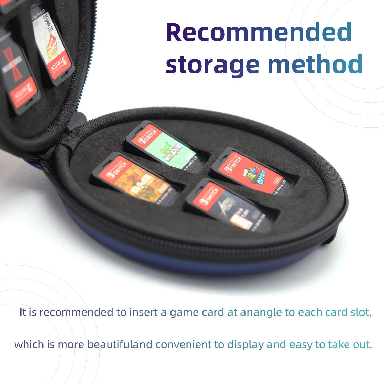 OIVO NSW Game Card Case (16 Cards) (Blue) (IV-SW1867)
