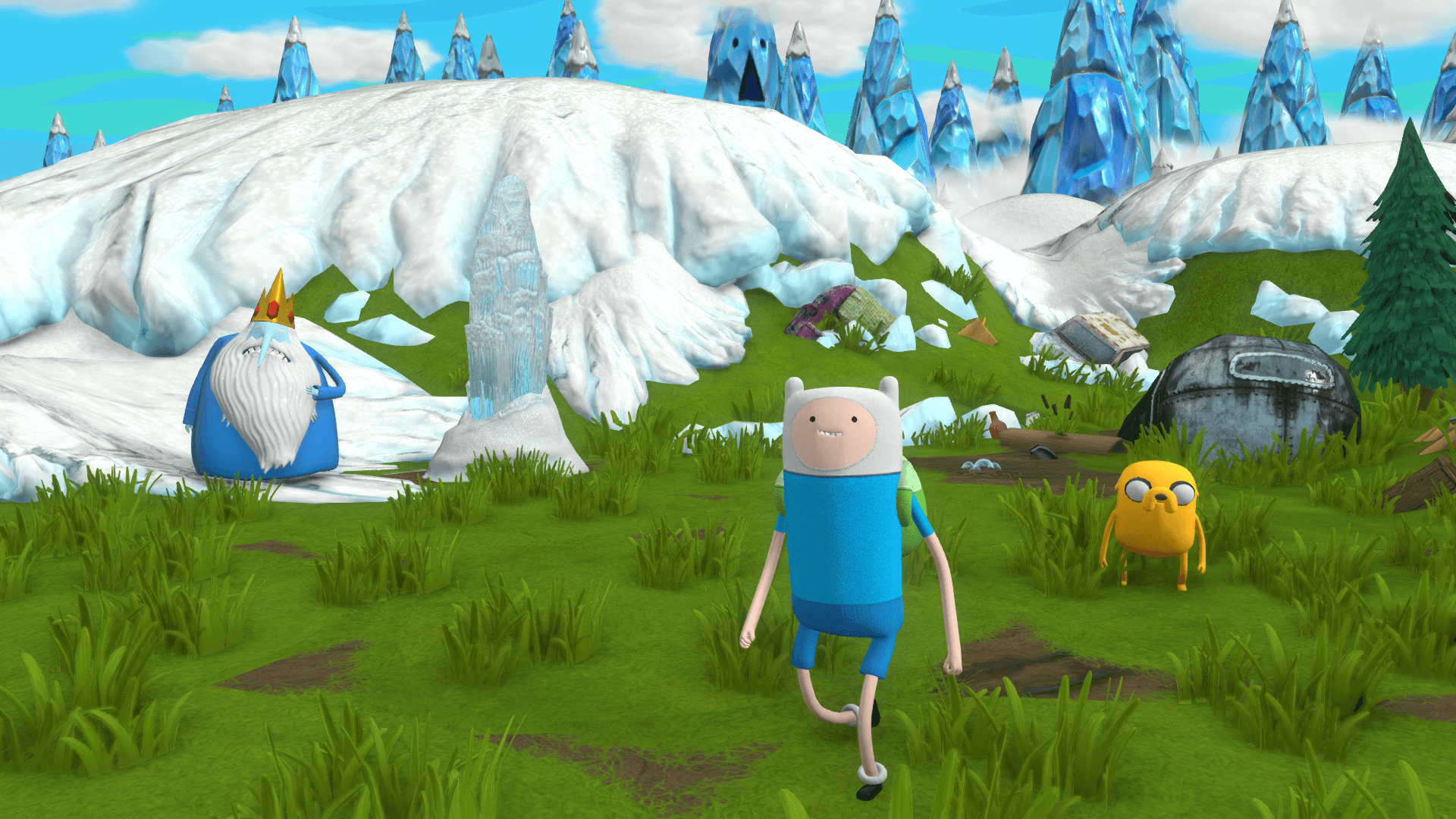XBOX ONE ADVENTURE TIME FINN & JAKE INVESTIGATIONS (US) - DataBlitz