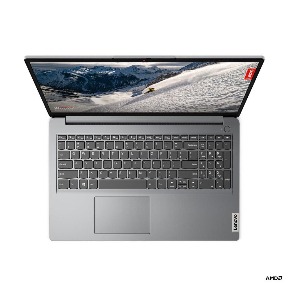 Lenovo Ideapad 1 15AMN7 82VG002CPH Laptop (Cloud Grey) | 15.6" FHD (1920 x 1080) | Ryzen 3 7320U | 8GB RAM | 512 SSD | AMD Radeon Graphics | Windows 11 Home | MS Office Home & Student 2021 | Lenovo Casual Backpack B210 - DataBlitz