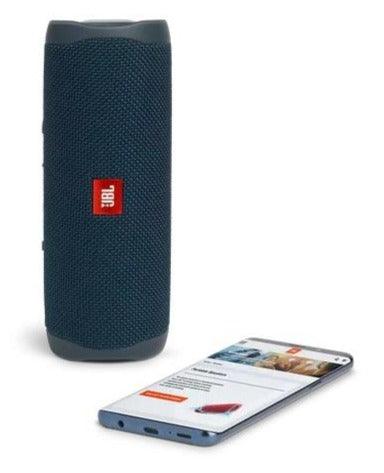 JBL FLIP 5 PORTABLE WATERPROOF SPEAKER (BLUE) - DataBlitz