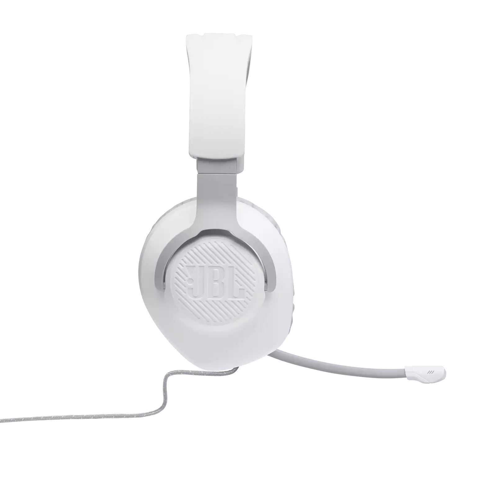 JBL Quantum 100 Wired Over-Ear Gaming Headset With Detachable Mic (White) - DataBlitz