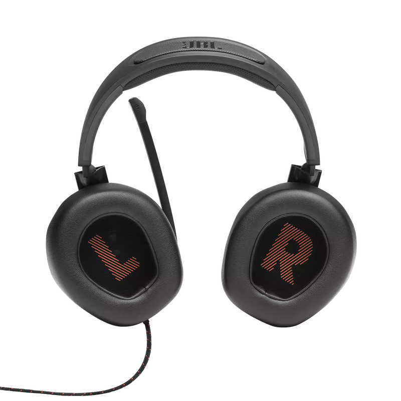JBL Quantum 300 Hybrid Wired Over-Ear Gaming Headset With Quantum Surround & Flip-Up Mic (Black) - DataBlitz