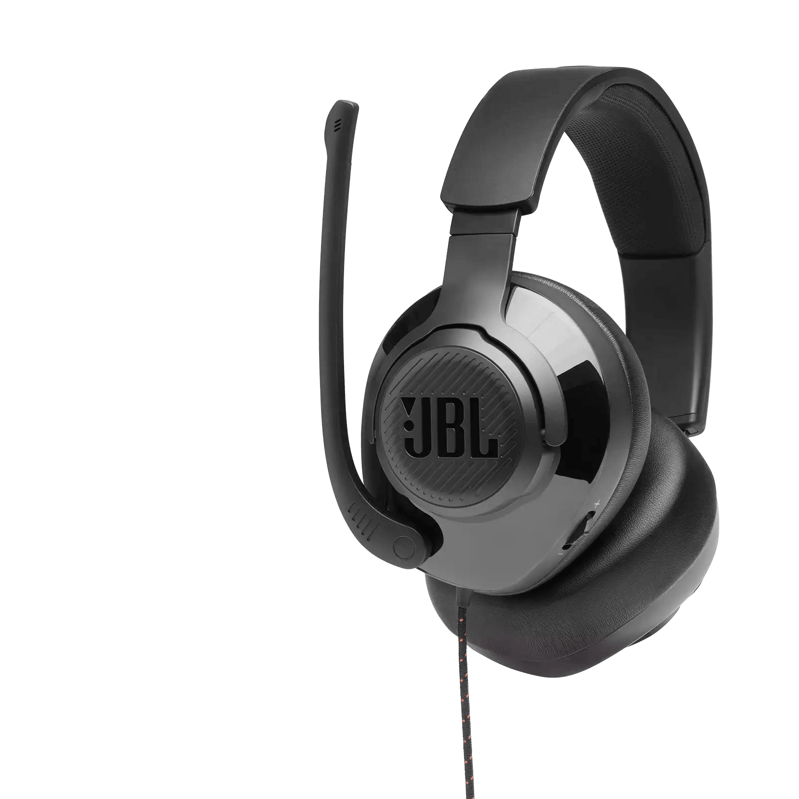 JBL Quantum 300 Hybrid Wired Over-Ear Gaming Headset With Quantum Surround & Flip-Up Mic (Black) - DataBlitz