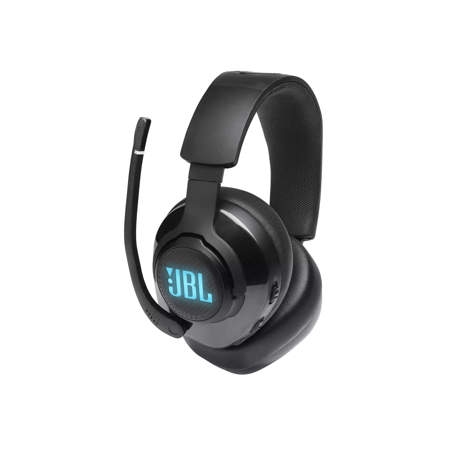 JBL QUANTUM 400 USB OVER EAR GAMING HEADSET W/ GAME AUDIO CHAT BALANCE DIAL (BLACK) - DataBlitz