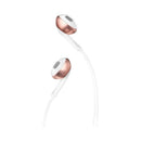 JBL Tune 205 Earbud Headphones (Rose Gold) - DataBlitz