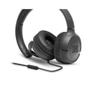 JBL Tune 500 Wired On-Ear Headphone (Black) - DataBlitz