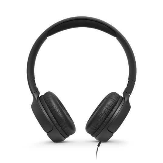 JBL Tune 500 Wired On-Ear Headphone (Black)