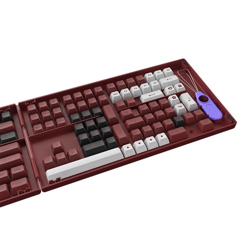 AKKO BRED PBT KEYCAPS SET ASA 158 KEYS - DataBlitz