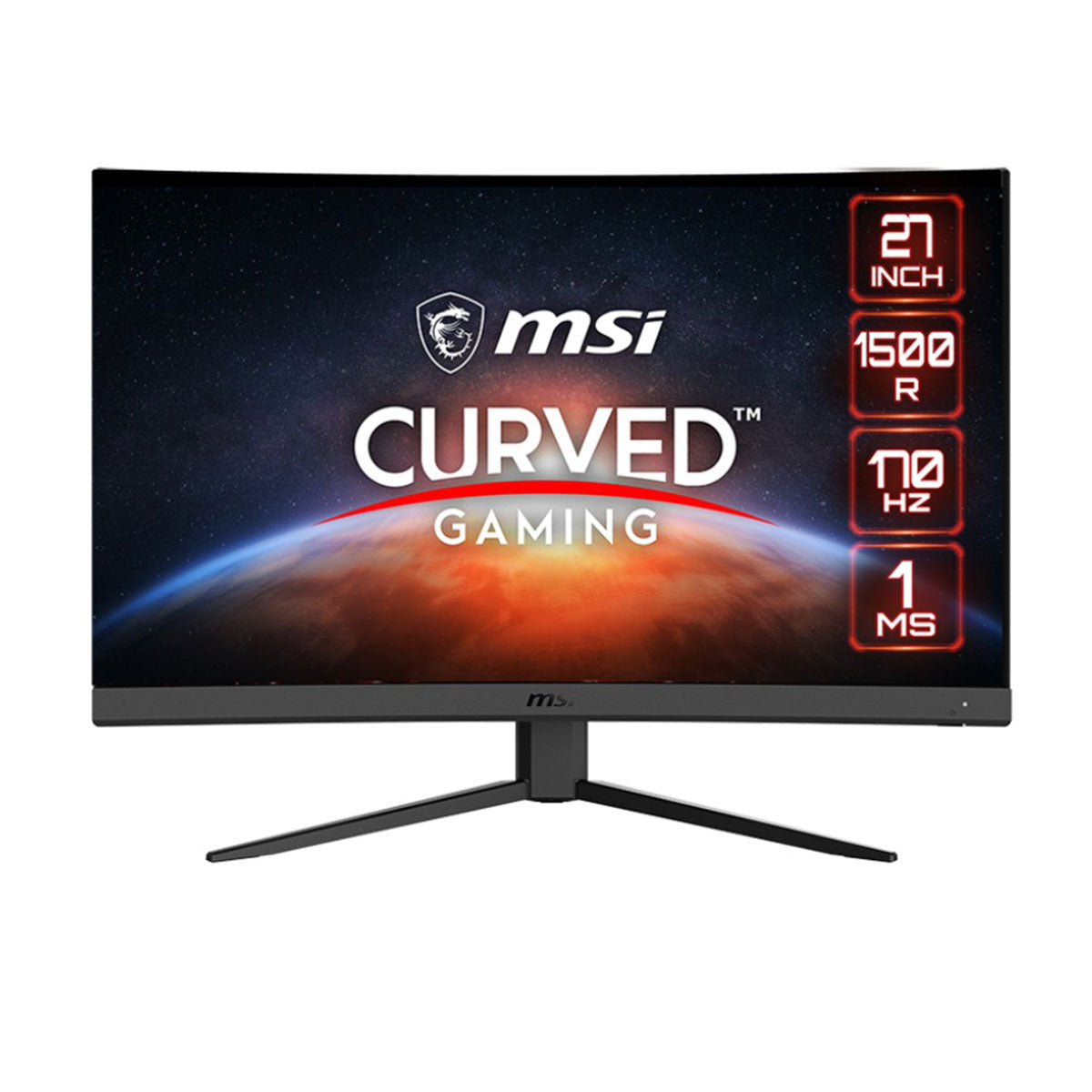 MSi G27C4 E2 27” FHD 170HZ 1MS Curved Gaming Monitor