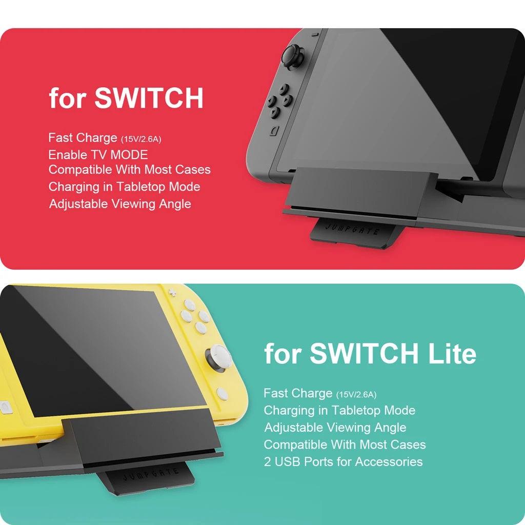 SKULL & CO. NSW JUMP GATE DOCK FOR SWITCH OLED/SWITCH WHITE (NSJP-OLWT) - DataBlitz