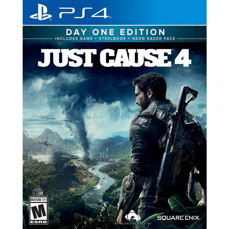 PS4 JUST CAUSE 4 DAY ONE EDITION STEELBOOK EDITION REG.3 - DataBlitz