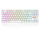 REDRAGON ANUBIS WIRELESS/WIRED RGB MECHANICAL GAMING KEYBOARD WHITE (DUST-PROOF BROWN SWITCH) (K539W-RGB) - DataBlitz