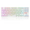 REDRAGON ANUBIS WIRELESS/WIRED RGB MECHANICAL GAMING KEYBOARD WHITE (DUST-PROOF BROWN SWITCH) (K539W-RGB) - DataBlitz