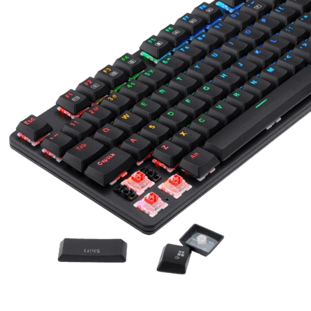 REDRAGON SHRAPNEL RGB MECHANICAL GAMING KEYBOARD (BLUE) (K589B) - DataBlitz