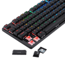 REDRAGON SHRAPNEL MECHANICAL GAMING KEYBOARD (DUST-PROOF RED) (K589RGB) - DataBlitz