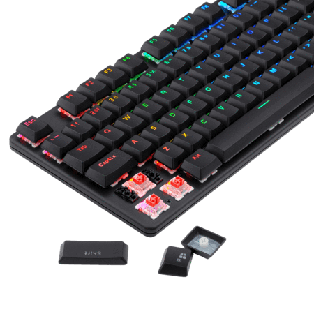 REDRAGON SHRAPNEL MECHANICAL GAMING KEYBOARD (DUST-PROOF RED) (K589RGB) - DataBlitz