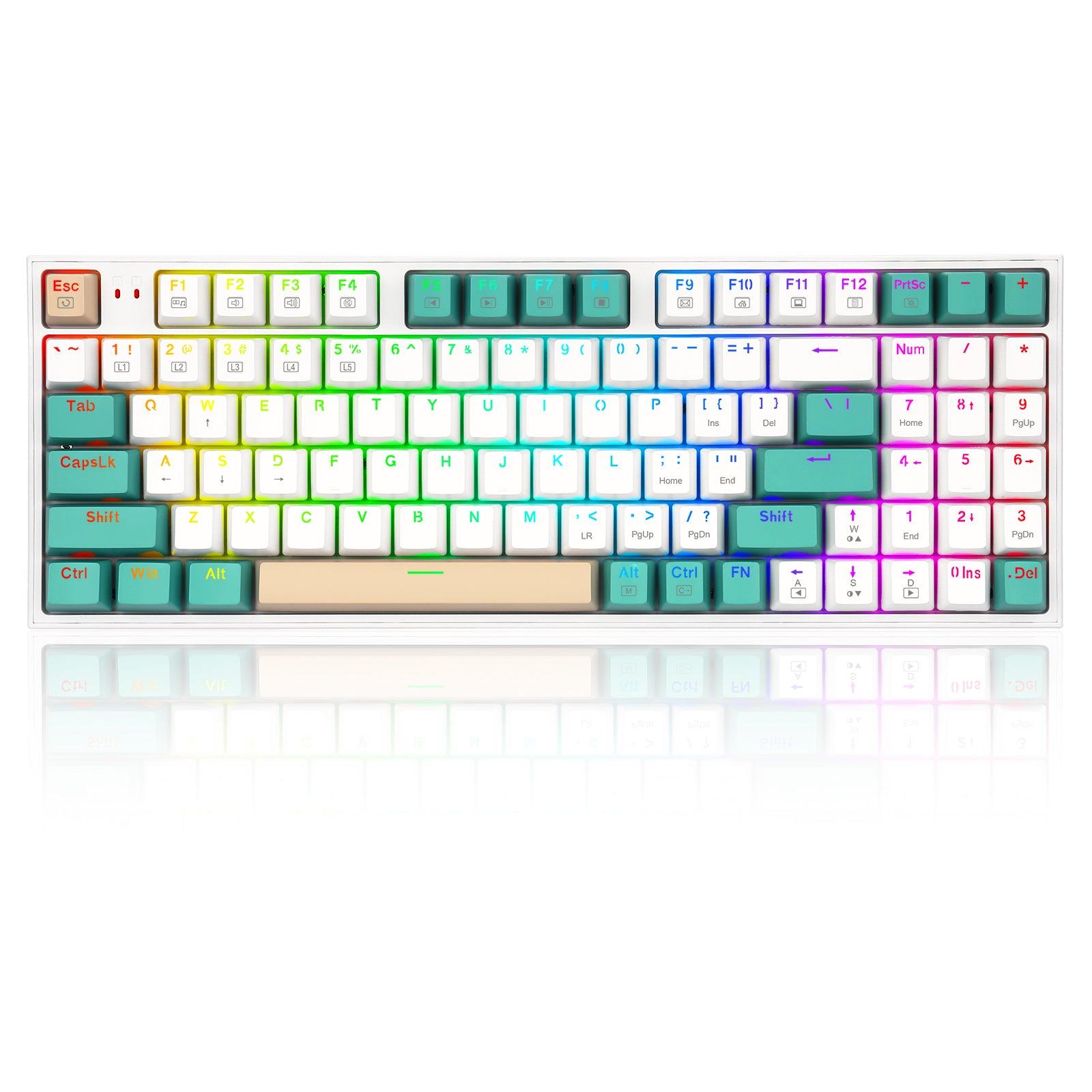 Redragon KITAVA RGB  Wired Mechanical Gaming Keyboard (Dust-Proof Red Switch) (K636WGC-RGB) - DataBlitz