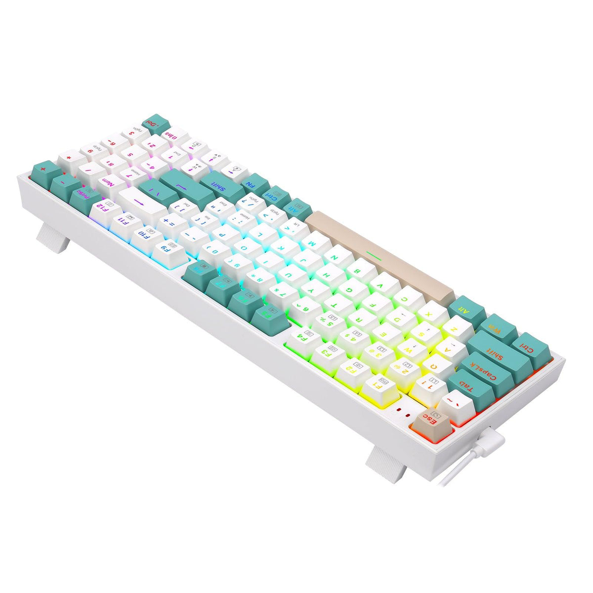 Redragon KITAVA RGB  Wired Mechanical Gaming Keyboard (Dust-Proof Red Switch) (K636WGC-RGB) - DataBlitz
