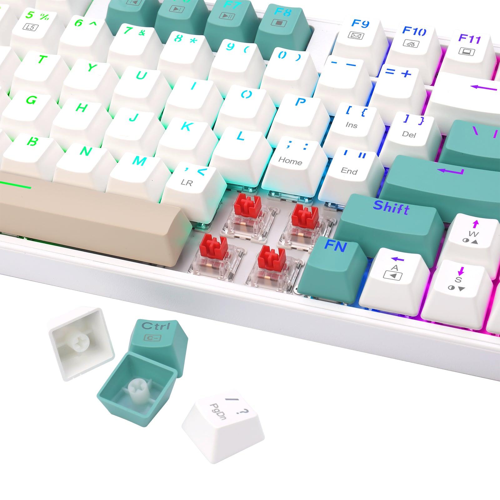 Redragon KITAVA RGB  Wired Mechanical Gaming Keyboard (Dust-Proof Red Switch) (K636WGC-RGB) - DataBlitz